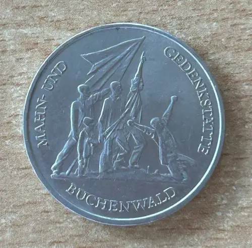 10 Mark DDR Gedenkmünze 1972 Buchenwald