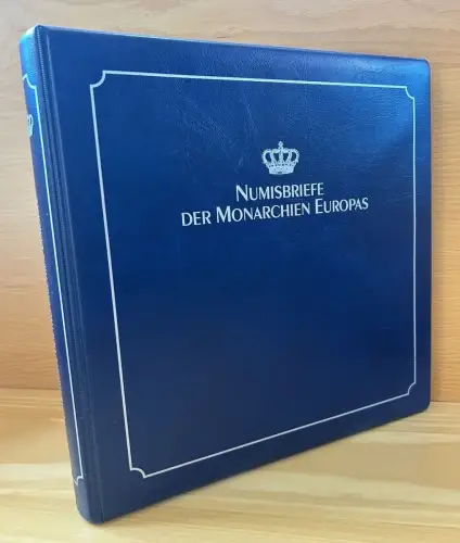Album Numisbriefe der Monarchien Europas 6 X Briefe mit Münzen