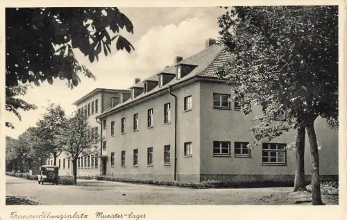 AK Munster Truppenübungsplatz Munster Lager Niedersachsen ungelaufen Postkarte