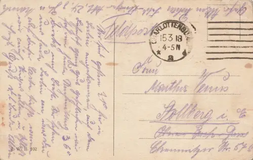 AK Berlin Brandenburger Tor Berlin 1918 gelaufen Postkarte