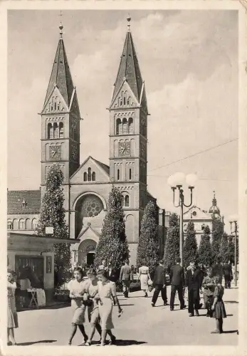 AK Marburg am Drau Maribor Marienkirche Slowenien 1942 gelaufen Postkarte