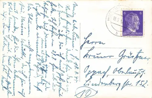 AK Zirl Gasthof Gasthaus Weinstube Österreich Tirol 1944 gelaufen Postkarte