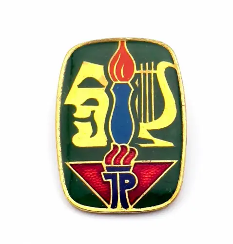 DDR Abzeichen JP Mitgliedsabzeichen der Arbeitsgemeinschaft Junge Künstler