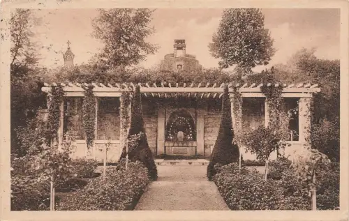 AK Brandenburg Havel Rosengarten Muschelgrotte Brandenburg 1926 Postkarte