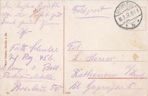 Remagen mit Apollinariskirche AK 1917