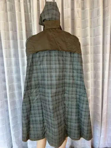 DDR NVA Postenmantel Poncho Offizier Gr. 44 1964