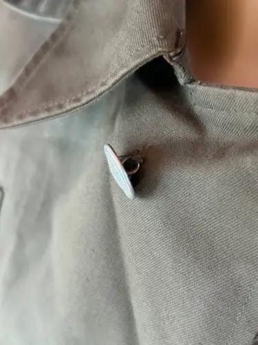 DDR NVA Postenmantel Poncho Offizier Gr. 44 1964