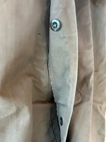 DDR NVA Postenmantel Poncho Offizier Gr. 44 1964