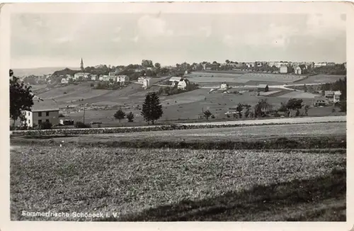 Sommerfrische Schöneck i. V. Postkarte AK