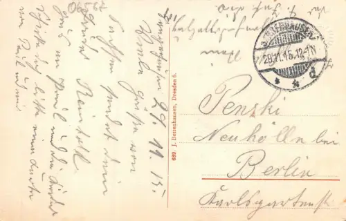 Kaier-Wilhelm-Denkmal a. d. Kyffhäuser Postkarte AK 1915