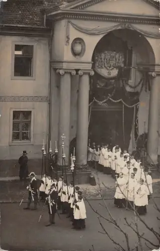 Kattowitz Gotesdienst Orig. Foto Aufnahme 1919