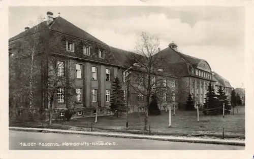 Hausen-Kaserne Mannschafts-Gebäude II. Feldpostkarte AK 1940