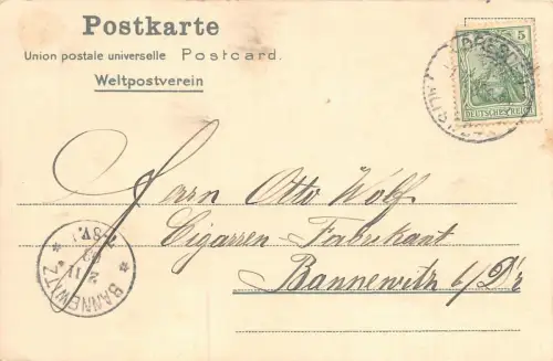 Königliche Sächsische Feldartillerie mit Feldhaubitze Patriotika AK 1903