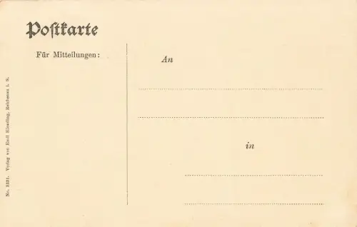 Am Amtsgericht in Reichenau Sachsen Postkarte AK