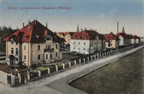 Königl. Landesanstalt Chemnitz-Altendorf AK 1932