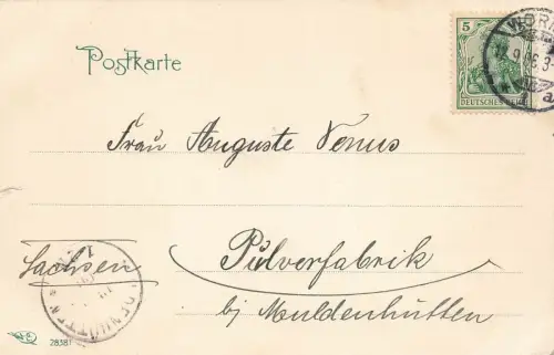 Liebfrauenkirche in Worms Rheinland-Pfalz Postkarte AK 1906
