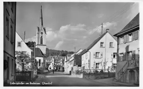 Ludwigshafen am Bodensee Oberdorf Baden-Württemberg Postkarte AK