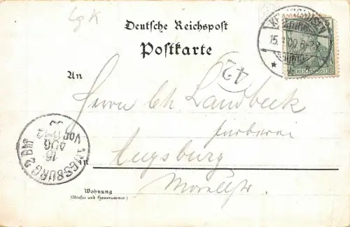 Gruss aus Kellinghusen Postkarte AK 1900