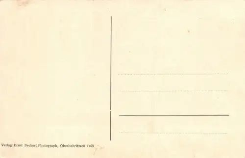 Gruss aus dem Gasthof zum "Wilden Mann" in Oberbobritzsch Mittelsachsen AK