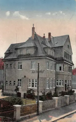 Rodewisch i. V. Sachsenhof Bes.: Robert Huth Postkarte 1926