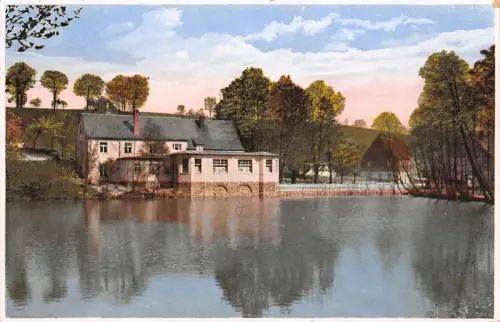 Gruß aus der Edelmannmühle Alberode b. Lössnitz i. Erzgeb. AK 1928