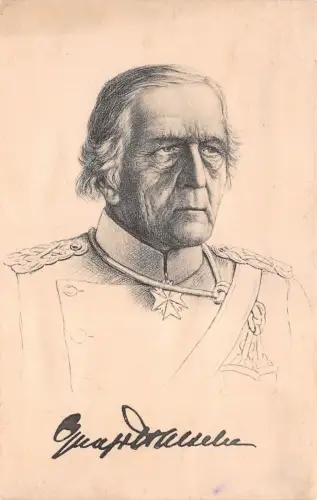 Generalfeldmarschall von Haeseler Patriotika Postkarte