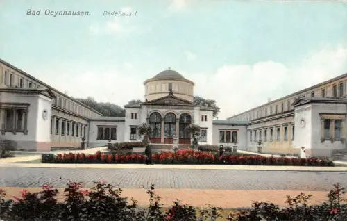 Bad Oeynhausen Badehaus Postkarte
