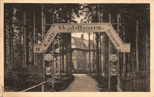 Waldhaus Ebersbrunn Bes.: Johannes Riedel AK