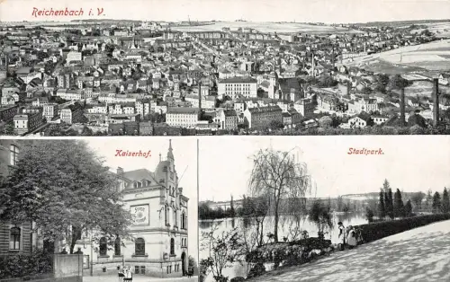 Kaiserhof und Stadtpark Reichenbach im Vogtland Sachsen