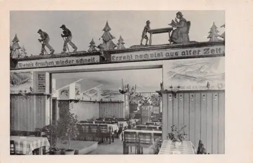 Ausflugslokal Schindelbachmühle bei Marienberg Erzgebirge Sachsen Postkarte AK