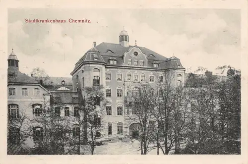 Stadtkrankenhaus Chemnitz AK 1912