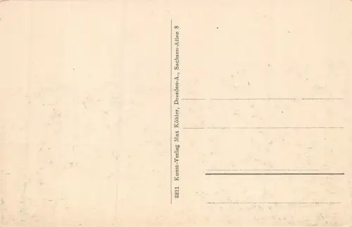 Der Gohrischstein bei Gohrisch Sächsische Schweiz Sachsen Postkarte AK