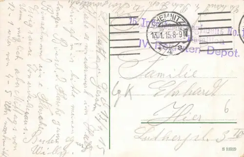 Chemnitz von Zimmermann'sche Naturheilanstalt Postkarte AK 1915