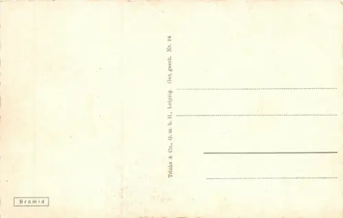 Marktplatz mit Kirche in Olbernhau Erzgebirge Sachsen Postkarte AK