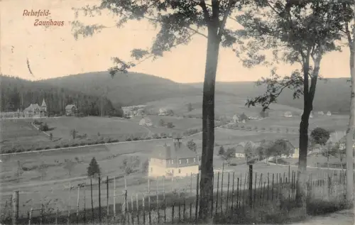 Sommerfrische Rehefeld-Zaunhaus Erzgebirge Sachsen Postkarte AK 1912