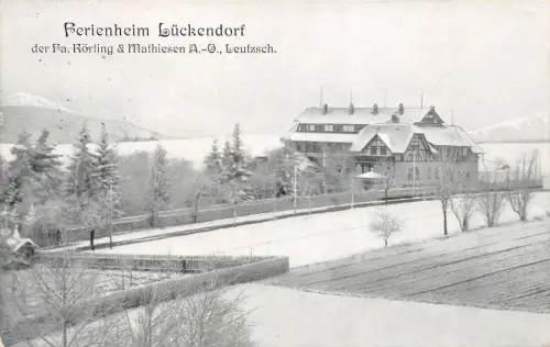 Ferienheim Lückendorf Postkarte AK 1916