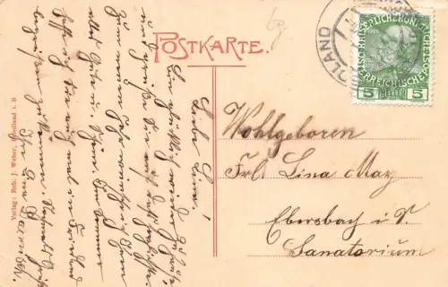 Friedland i. B. (Frýdlant v Čechách) Schlosshof Postkarte AK