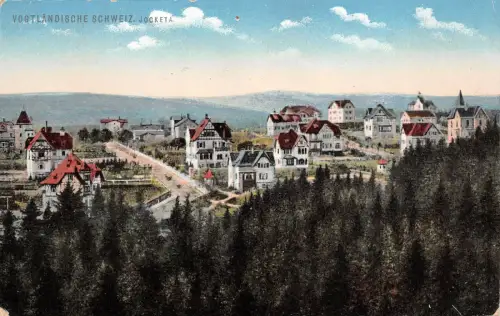 Vogtländische Schweiz Jocketa Postkarte