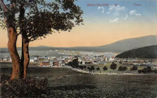 Braunlage i. H. Total Niedersachsen Postkarte AK 1911