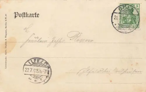 Ansicht Flora in Köln Nordrhein-Westfalen Postkarte AK 1905