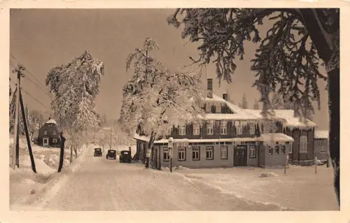 Mühleiten Vogtland Gasthof Buschhaus Postkarte 1932