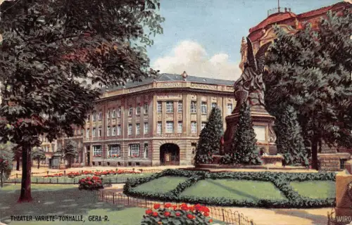 Theater-Variete-Tonhalle Gera-R. AK 1914
