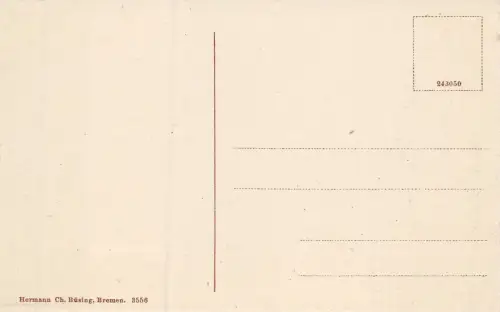 Emden Rathaus Ansicht Niedersachsen Postkarte AK
