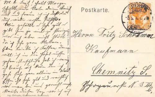 Bad Leutenberg i. Thür. Blick von Georgshöhe AK 1916