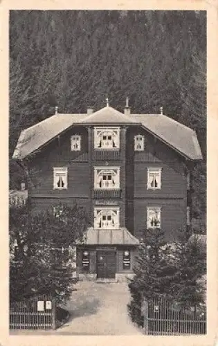 Im Osterzgebirge Kipsdorf Hotel "Halali" Nr. 24 Postkarte AK