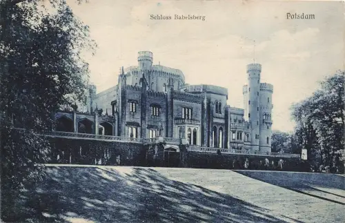 Potsdam Schloss Babelsberg AK 1911