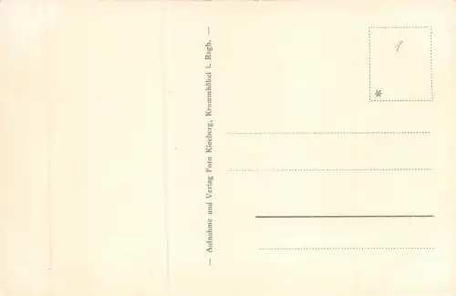 Krummhübel i. Rsgb. vom Pfaffenberg gesehen Postkarte AK