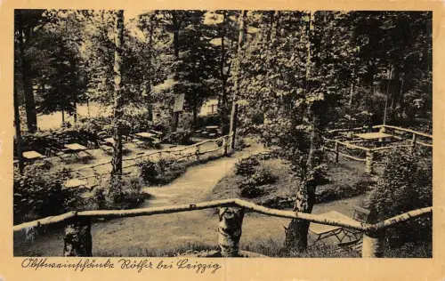 Obstweinschänke Rötha, südl. Leipzigs Postkarte AK