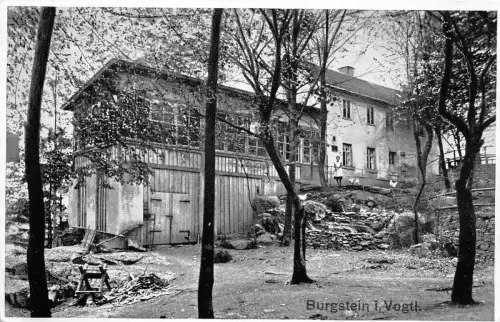 Burgstein im Vogtland Postkarte 1931