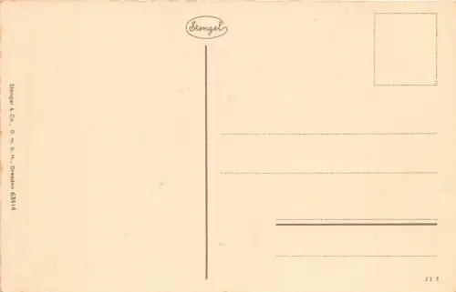 Küstrin-A. Kostrzyn Der hohe Cavalier Strasse alte Auto